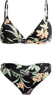 [Roxy] Printed Beach Classics - Triangle Two Piece Bikini Set for Women