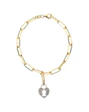 Meshmerise 18K Over Silver 0.15 ct. tw. Diamond Bangle