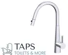 Otus Lux Series- Pull Out Gooseneck Kitchen/Laundry Mixer- CHROME