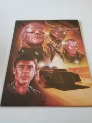 ZOBIE HORROR EXCLUSIVE HIGHWAY TO HELL INSPIRED ART PRINT BY MAX CAVE
