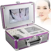 Skin Diagnosis Hair Analyzer, HD Scalp Detection Hair Follicle Analyzer with 9 Inch Display Screen, Hair Skin Analyzer Machine for Home Business Beauty Salon