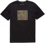 BRIXTON DAMSEL Men's S/S T-Shirt - Washed Black - Small - NWT