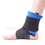 Ankle Ice Pack and Wrap - Reusable Hot Cold Compress Gel for Knee Pain UK Seller
