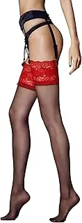 [VENEZIANA NUOVA] Suspender stockings for women with lace - Famme Fatal Stockings - Women's knee socks - Tear-resistant - Thin matte stockings