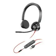 Poly Blackwire 3325-M UC Headset (USB & 3.5mm) - 76J21AA