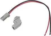 X AUTOHAUX 1 Set License Plate Light Socket Wiring for Toyota Camry 2000-2021 No.9007599005 Lamp Bulb Pigtail Connector Harness with ​Pre-Wired Plug​​