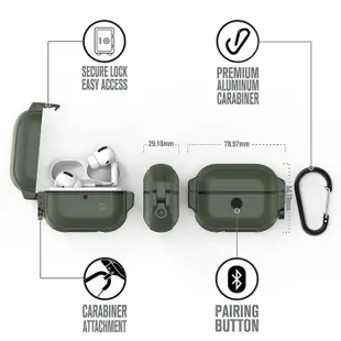收納盒 耐衝擊防水硬式保護殼 耳機收納盒 CATALYST Apple AirPods Pro  (2色)
