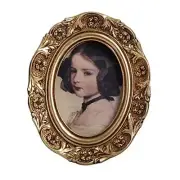 Oval Picture Frames Vintage Frame Mini Picture Frames 2.5x3.5 Oval 2.5x3.5 Gold