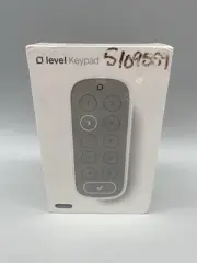 Level ‎C-K11U Smart Keypad Lock Accessory - White/Gray - SEALED -