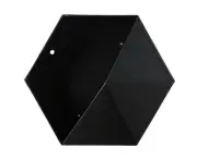 Hexagonal Wall Shelf Geometric Hexagonal Storage Shelf Simple Geometric Wall Floating Shelf