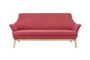 Matt Blatt Tulip 3-Seater Sofa (Red)