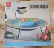 Laurie Gates Boxed & Unused Garden Veggie Serving Set
