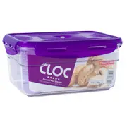 Neoflam CLOC Tritan Vacuum Container Rectangle 2.3L - BPA Fee
