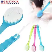 3x Long Handle Bath Brush Shower with Back Scrub Non-Slip Soft Exfoliating Brush