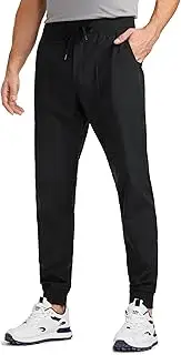 [CRZ YOGA] All Day Comfy Golf Joggers Pants for Men 30'' Quick Dry Lightweight Stretch Work Casual Sweatpants with Pockets