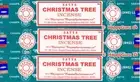 “Christmas Tree” 3 Packets (Earth) Nag Champa Satya Incense Sticks 3x15g Packets