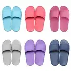 Women Men Shower Bath Slippers Home Indoor Bathroom Soft Non-slip Sandal Shoes