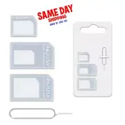 Nano SIM Card 4 IN 1 to Micro Standard Adapter Converter For CellPhone