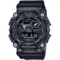 在飛比找momo購物網優惠-【CASIO 卡西歐】G-SHOCK 灰透色系列雙顯200米