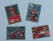 Michael Schumacher Panini Ferrari 2003 Formula 1 F1 Lot 4 Stickers incl. 3 Shiny