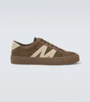 [Moncler] Moncler Monaco2 suede sneakers AU 10 brown