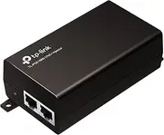 TP-Link PoE+ Injector, 2 Gigabit Ports, Up to 30W Power Supply, Complies with IEEE802.3af/at with Auto-Sensing Algorithm, Wall-mounting/Desktop Design, Plug & Play, No Configuration Required (POE160S)
