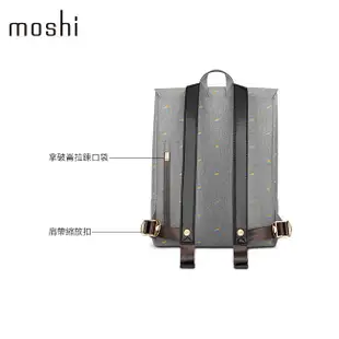 Moshi Helios Mini 時尚雙肩迷你後背包（瑪黑精品設計系列，2018 FW）13 吋電腦包 筆電包