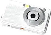 4K Digital Camera Digital Video Camera 50MP 2.2 Inch IPS Screen Auto Focus 16X Digital -Shake Built-in Flash Battery Beau Filters Birthday Festival Students Teenagers White