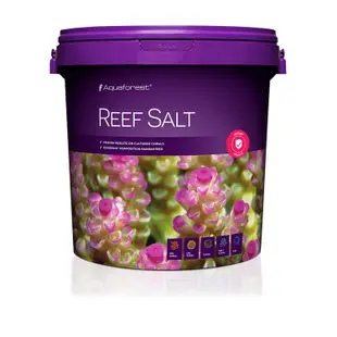 【藍箱水族】免運費各尺寸 AF Reef Salt 海水素 珊瑚鹽 22Kg 桶裝 aquaforest 海鹽