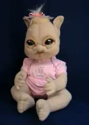 Cloth Art Doll Pattern "Baby Jada" By Shelley Hawkey