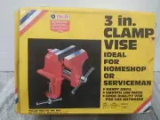 N.O.S. Fuller 3'' Bench clamp vise # 1773 jaw opening 2.5''