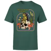 Steven Rhodes Everybody Croaks Unisex T-Shirt - Green