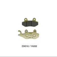 在飛比找蝦皮購物優惠-Em016 YA006 標準摩托車剎車片適用於 supra 