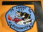 D1-54 NEW YORK FIRE DEPARTMENT PATCH - ENGINE 237 - BUSHWICK