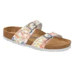 BIRKENSTOCK 勃肯 / SYDNEY / 合成皮 / 軟墊 / 花卉白