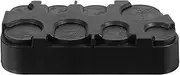 DIYEAH Plastic Coin Holder Coin Organizer Compact Lightweight Design for Collectors for and Daily Use