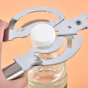 Multifunctional Stainless Steel Tin Can Opener Jar Lid Bottle Cap Hand Openin