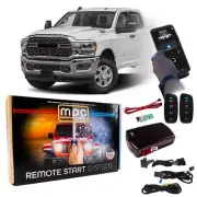 4-Button 2-Way Remote Starter For 2019-2024 RAM 2500 - Plugin - Push-to-Start