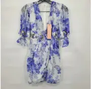 New Alice McCall Women White Puffed Sleeve Only Everything Mini Dress Size 0