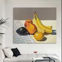 在飛比找蝦皮購物優惠-「台灣售後」EVERSHINE裝飾畫｜北歐風 水果 香蕉 桃