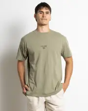 [Rip Curl] Rip Curl Men's Fade Out T-Shirt in Washed Moss Size 2XL 2XL Washed Moss