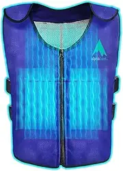 Alphacool Ice Vest for Men and Women Adjustable Cooling Vest with Ice Packs