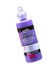 Tulip 41405 Dimensional Fabric Paint 4oz Slick Purple