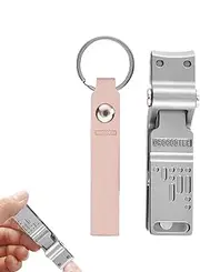 Wide Jaw Fingernail Clippers - Anti-Splash Stainless Steel Lightweight Manicure Tool,Trim Fingernail Styling Tools, Portable Travel Scissors for Kids, Adults