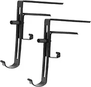 TENOL 2 Pieces Garland Hooks Garland Hanger for Ornaments Hanging Wreath Hooks Stocking Hangers Stocking Hook for Wall Decoration