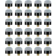 30Pcs Pieces 12 mm/13 mm Billiard Pool Cue Stick Tips Screw on Tips Ferrules Replacement Billard Po as shown
