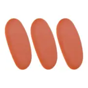 3pcs Pottery Ribs 10.5cm x 5.2cm Silicone Rubber Clay Ceramic Sculpting Tools