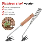 Home Garden Weeder Tool Grass Loose Soil Hand Weeding Removal Puller Long Handle