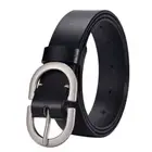 Casual Luxury Design Leather Waistband Slide Buckle Decoration For Ladies