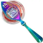 Absinthe Dripper,Bar Bartending Tools with Hollow Design | Cocktail Bar Glass Cup Drinking Filter, Stainless Steel Slotted Serving Spoons, for Kitchen Restaurant
